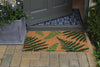 RHS Bloom Collection Coir Fern Doormat - Atlantic Mats