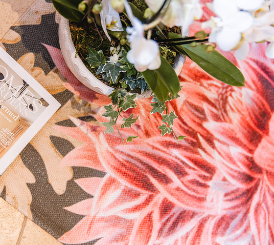 Recycled Rug - Chrysanthemum