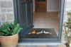 Goose family recycled doormat