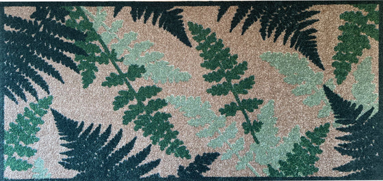 RHS Bloom Collection Ocean Mat Woodland Fern Runner