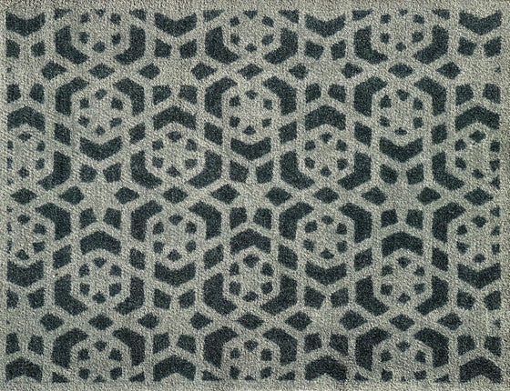Jali Screen Green Curious Collection Ocean Mat - Atlantic Mats