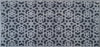 Jali Screen Grey Curious Collection Ocean Mat Runner - Atlantic Mats