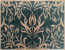  May Morris Tulip Green Curious Collection Ocean Mat - Atlantic Mats