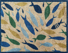  Recycled Fish Shoal design mat - Atlantic Mats