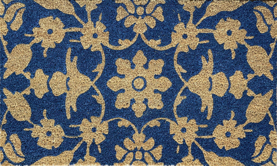 RHS Bloom Collection Coir Jekyll Floral - Atlantic Mats