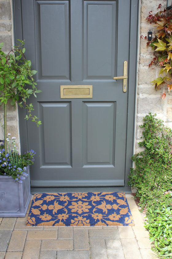 RHS Bloom Collection Coir Jekyll Floral - Atlantic Mats