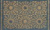 RHS Bloom Collection Coir Starburst Grey - Atlantic Mats