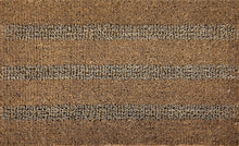 Load image into Gallery viewer, Seagrass and coir &#39;Tetbury&#39; striped doormat - Atlantic Mats
