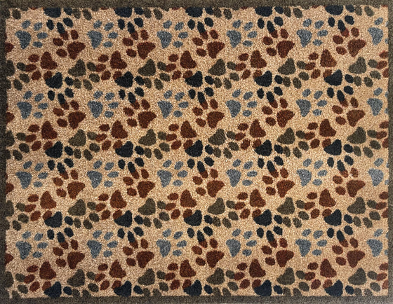 Washable animal paws doormat - Atlantic Mats