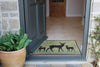 Atlantic Mats washable field deer doormat at a home entrance