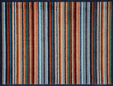 Load image into Gallery viewer, Bright Stripe recycled doormat - Atlantic Mats
