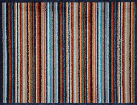 Bright Stripe recycled doormat - Atlantic Mats