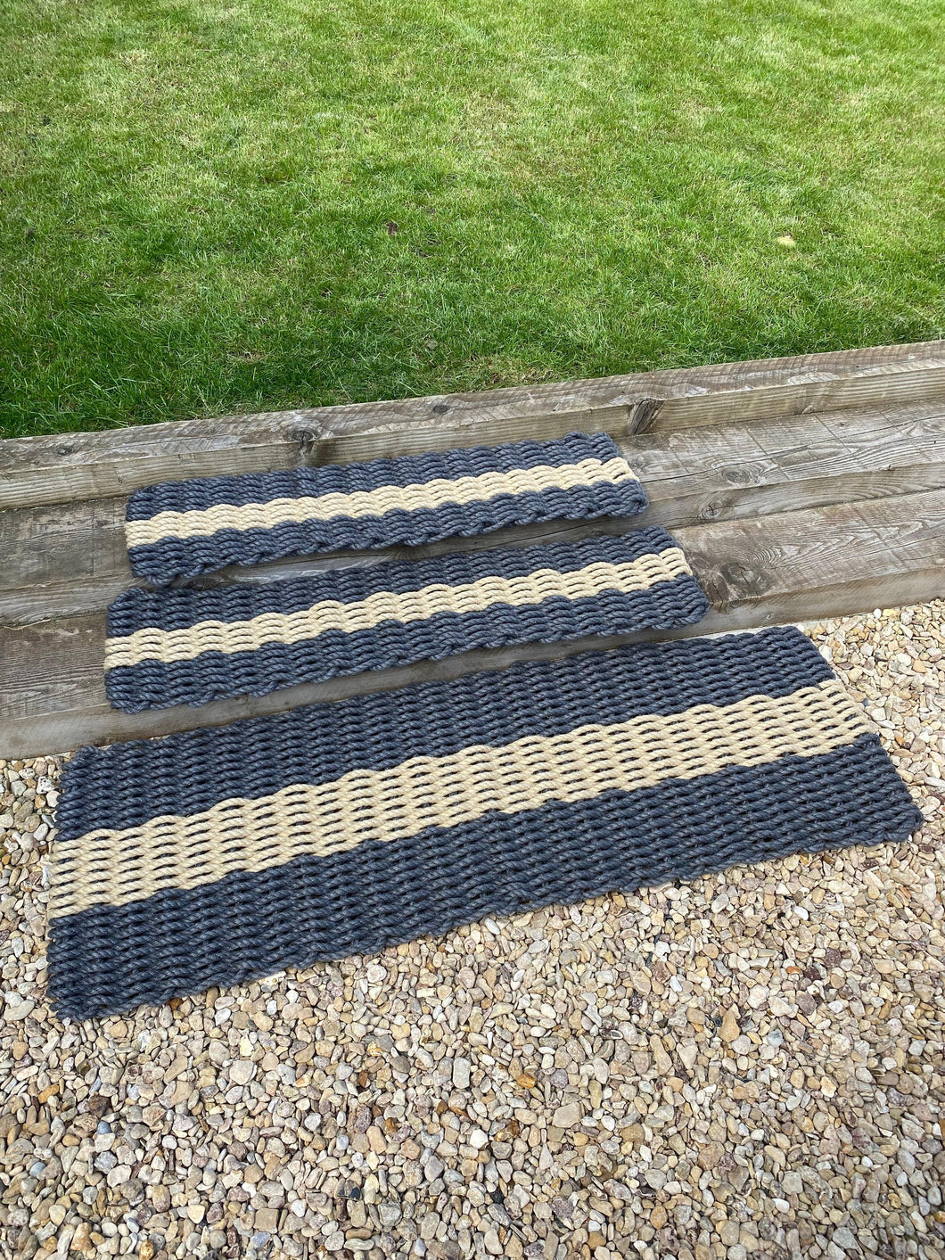 Custom Size Outdoor Rope doormat recycled doormat Atlantic Mats