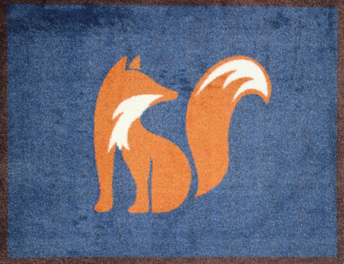 Midnight Fox recycled doormat - Atlantic Mats
