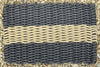 Natural Stripe Grey Outdoor Rope Doormat - Atlantic Mats