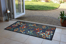  Recycled Midnight Leaves runner - Atlantic Mats