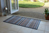 Recycled Natural & Grey Stripe runner - Atlantic Mats