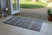  Recycled Natural & Grey Stripe runner - Atlantic Mats