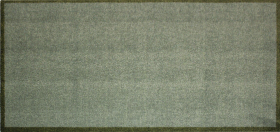 Recycled Plain Green runner - Atlantic Mats