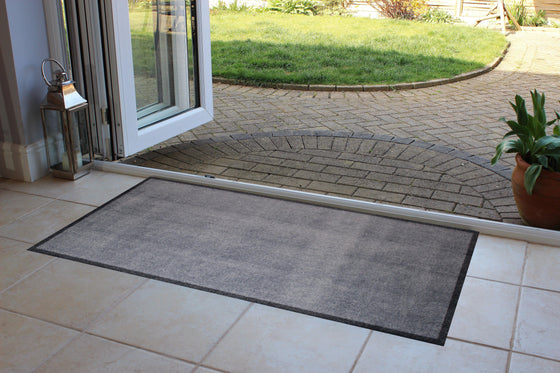 Recycled Plain Grey runner - Atlantic Mats