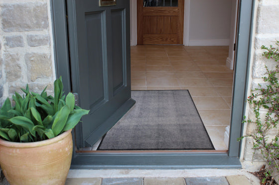 Recycled Plain Grey runner - Atlantic Mats